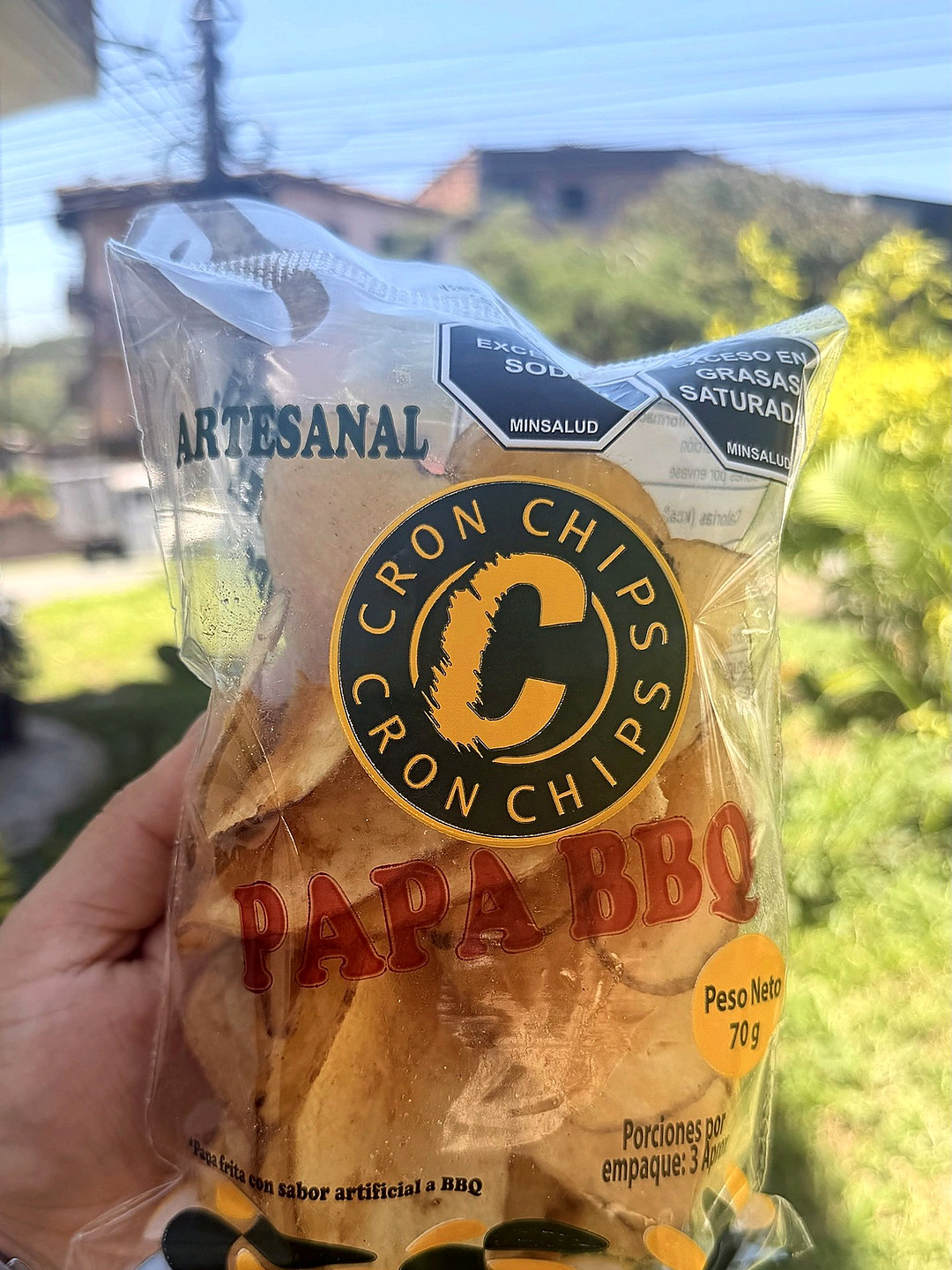 Bolsa de Papa BBQ